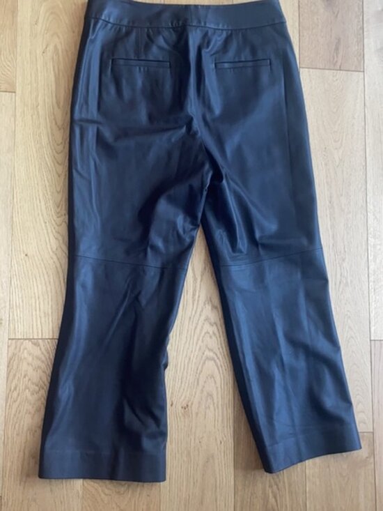 NWOT VINCE Leather flared pants- extremely soft!!! - Picture 12 of 16